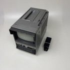 Sears Sr3000 8    B w Crt Portable Tv Am fm Stereo Radio W adapter Tested Working