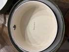 Gucci Inspired Herbarium Black   Logo Print Cat   Dog Pet Porcelain Deep Bowl