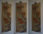 Very Fine Korean Joseon Dynasty Minhwa Folk Shinshindo 6 Orange Flowers