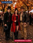 Brown Leather Whip For Halloween Indiana Jones Costume