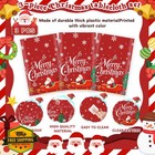 Meiduo Christmas Tablecloths 3 Pack 54x108