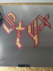 Vintage 1980 s Styx Rock   Roll Carnival Mirror 12x12