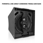 Proreck Stage 12 Pro Pa Line Arrays Speaker System Dual 12  Subs Bluetooth