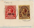 Turks And Caicos Islands War Tax-first Printing-sg 140  141b-jy 17 17-regis