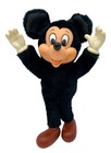 Vintage Disney Mickey Mouse Rubber Face Rare Stuffed Animal Plush Applause 9   
