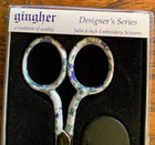 Gingher Retired 2006 Designer Series  julia  4  Embroidery Scissors W sheath Htf