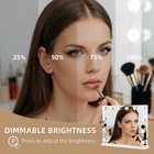 Vanity Mirror With Lights  19 7 x16 5  Hollywood Mirror With 12 Dimmable Led