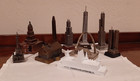 Lot Of 10 Souvenir Buildings  United States