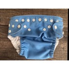 Charlie Banana Cloth Diapers One Size Blue Adjustable Lot Of 2