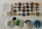 Original Nasa  30  Item Mixed Space Pin Button Lot  2