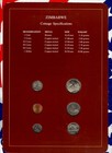 Coin Sets Of All Nations Zimbabwe Unc All  1980 But 1 20 Cents 1983