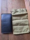 Vintage First National Bank Of Nevada Canvas Bag   1970s Reno Casino Wallet 