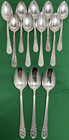 12 Pc Set  1953 Jubilee Silverplated  6  Teaspoons Wm Rogers Mfg