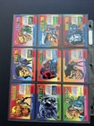 1993 Skybox Marvel Universe Series 4 Complete 9 Card Red Foil Chase Set Nm