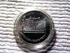 State Of Israel 15 Gram 30mm Bu Silver Coin   1985 1  Sheqel  2 D8