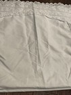 Wamsutta Set Of 2 King Pillow Shams White With Eyelet Lace Trim Cotton Blend