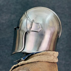 Barbuta Knight Helmet 18g Mild Steel Medieval Warrior Armor Larp Cosplay Costume