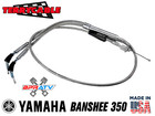 Banshee 350 Terry Steel Braided Dual Thumb Throttle Cable Pwk Pj Carbs 28-41mm