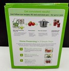 Ball Preserving Jam salsa Canning Canner Starter Kit W  X4 240ml Jelly Jars New