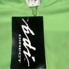 Bdi Direct Yellow green Men   s Short Sleeve Cycling Jersey Size Xl