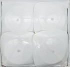 4 Corelle Happy Days Square 10 5  Dinner Plates Euc Multiple Sets Available