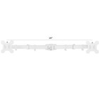 Vivo White Fully Adjustable Dual Monitor Arm For Desk Mount Stand