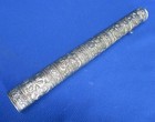 Beautiful  Silver Tone 9  Antique Mezuzah Case