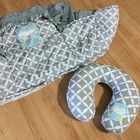 Grocery Cart Cover For Baby High Chair Shopping Cart Seat   Matching Head Pillow