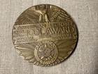 Vintage American Legion School Award For God And Country Bronze 3 Inch Medallion