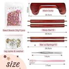 Wooden Bead Loom Kit Wood Bead Loom Set For Diy Necklaces Jewelry Findings