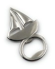 Key Ring Boat Ship Sailing Boat Bottle Opener Silver Pendant Keychain