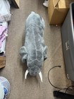 Melissa   Doug 36  Wide   17  Tall Giant Lifelike Elephant Plush Stuffed Animal
