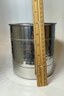 Hammered Texture Stainless Steel Wine Chiller Bucket Barware Preowned Approx 6in