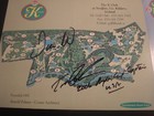 Tom Lehman   Ian Woosnam Autograph The K Club Scorecard-2006 Ryder Cup Captains
