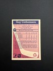 Guy Carbonneau Signed Autographed Hockey Card