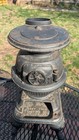 Vintage Spark Cast Iron Pot Belly Stove Salesman   s Sample 14    Tall Made In Usa