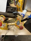 Fisher-price Vintage Donald Duck Pull Toy 1952 Age 1-2 3-4 Years
