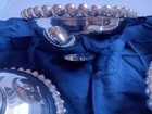 Mariposa Pearled Bowls Aluminum-hand Crafted