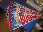 1992 George H w  Bush For President Full Size Pennant Lot  19 
