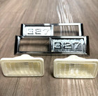 Pair- 1968 Impala Bel Chevelle Nova 327 Side Marker Emblem Bezel Lamp Kit