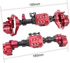Front   Rear Axle Aluminum Alloy Housing Set For 1 10 Traxxas Trx4 Rc Crawler