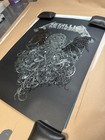 Metallica  ktulu  Metallic Silver Edition Poster Signed Numbered Beckett Ap 50    