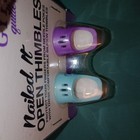 2 Pack Thimbles  nailed It   Open Back For Long Nails By  The Gypsy Quilter New
