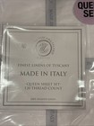 Tessitura Toscana Telerie Queen  Sheet Set 100  Linen Nwt 120tc In Orig Zip Bag