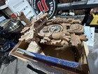 Vintage Thorens Wooden Hunters Cuckoo Clock Deer Rabbit Germany Untested 
