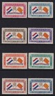 1941 Curacao - Airmail 17 24 Set Of 8 Values - Mnh  