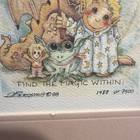 Jody Bergsma 1988 Early Signed    find The Magic Within    Print 1488 Of 7500 