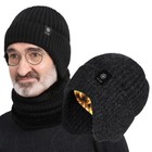Thick Beanie Warm Wool Knit Hat Baggy Cap Cuff Slouchy Skully Hats Ski Men