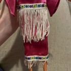  20 1996 Native American Barbie Doll Of The World Pink Tribal Dress Skirt Tassel