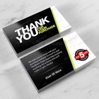 500 Thank You For Your Purchase Seller Business Cards 16pt Uv Gloss Or Matte